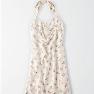 American eagle cowl neck tie dress